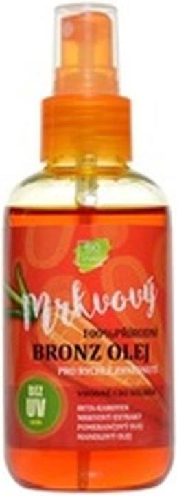 Productafbeelding Vivapharm Vivaco S.R.O. - 100% Natuurlijke Olie Bruinings Met Wortelextract Spf 0 (Zelfbruinende olie, 150 ml)