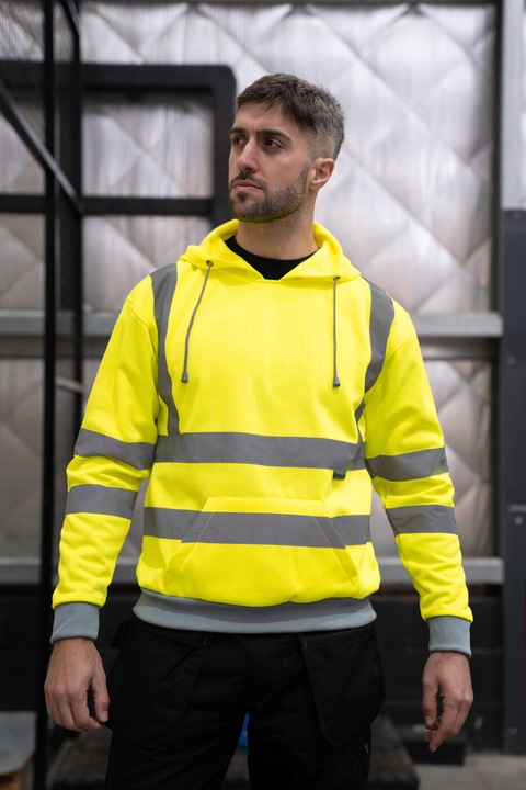 Productafbeelding Korntex Hi-Vis Hoodie (M)
