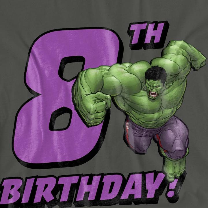 Produktbild Hulk TShirt 8 Geburtstag (M)
