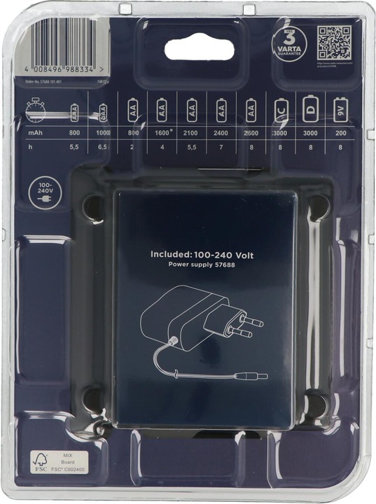 Produktbild Varta LCD Universal Charger+ (1 Stk., 9V Block, Ladegerät ohne Akku)