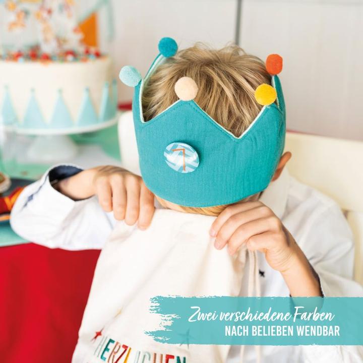 Actual product image Papierdrachen Birthday Crown