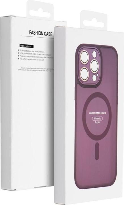 Image du produit 4Kom Back panel cover OEM VARIETE MAG COVER Case compatible with MagSafe for IPHONE 12 MINI purple (Apple iPhone 12 mini)