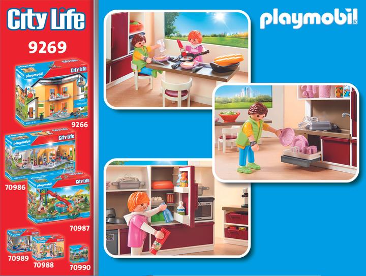 Produktbild Playmobil Grosse Familienküche (9269, Playmobil City Life)