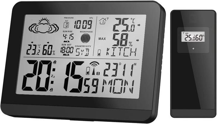 Immagine prodotto Château Miraval Funk-Wetterstation mit Aussensensor