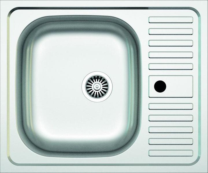 Asil Krom Stainless steel sink AS23 (Fitted sink, 60 cm, 50 cm)