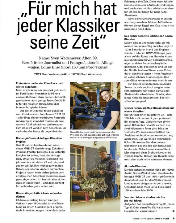 Immagine prodotto Motor Klassik Spezial - Oldtimer & Geld (Tedesco, 2022)
