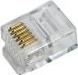 Produktbild LogiLink RJ12 Stecker für Flachbandkabel, ungeschirmt Modularstecker 6P6C für Flachbandkabel, vergoldete Kont