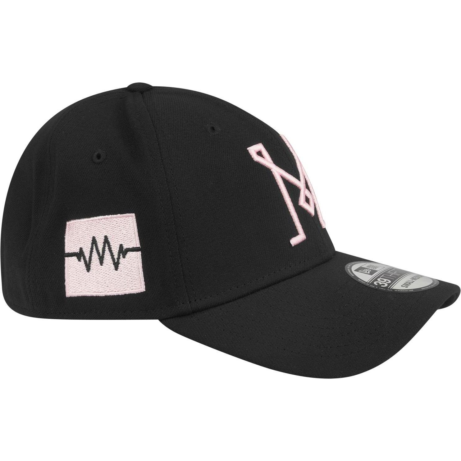 Thumbnail - New Era, Herren, Cap, 39Thirty Stretch Cap - MLS Inter Miami - L/XL, Schwarz, (L)