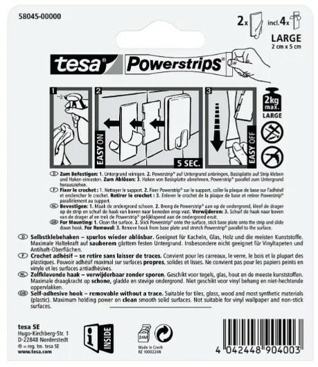 Actual product image tesa Powerstrips Hook