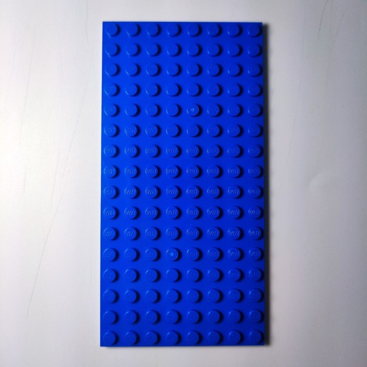 Produktbild LEGO Bauplatten 8x16 Blau - Plate blue 92438 NEU - 3 Stk. (92438, LEGO Zubehör)