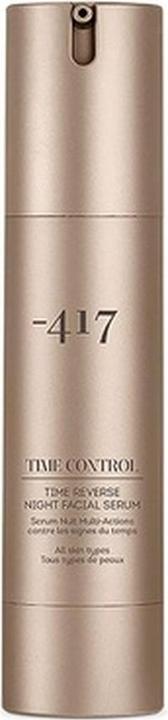 Minus 417 -417 Dead Sea Cosmetics Time Reverse Night Facial Serum 1.7 oz. Veganes (50 ml)