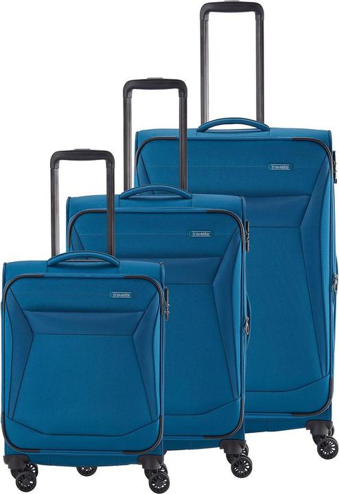 Actual product image Travelite Chios 4 wheel suitcase set 3-piece (184 l)
