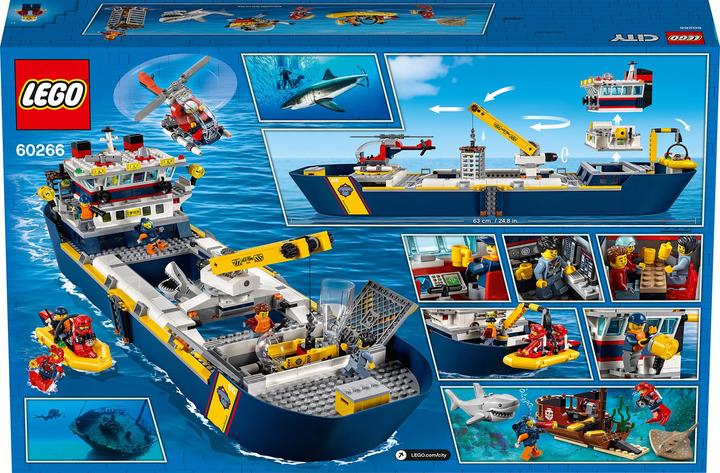 Produktbild LEGO Meeresforschungsschiff (60266, LEGO City)