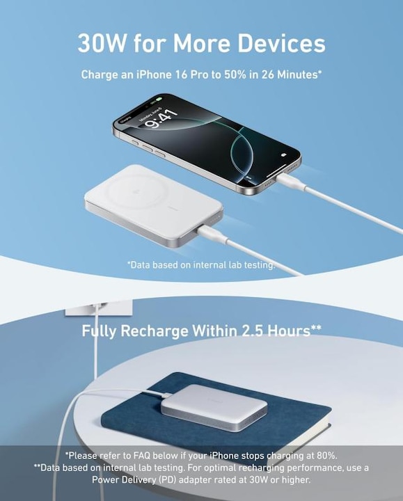 Produktbild Anker MagGo (10000 mAh, 15 W)