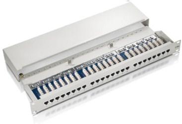 Produktbild equip 19" Patchpanel: 24 Port, 1HE, grau