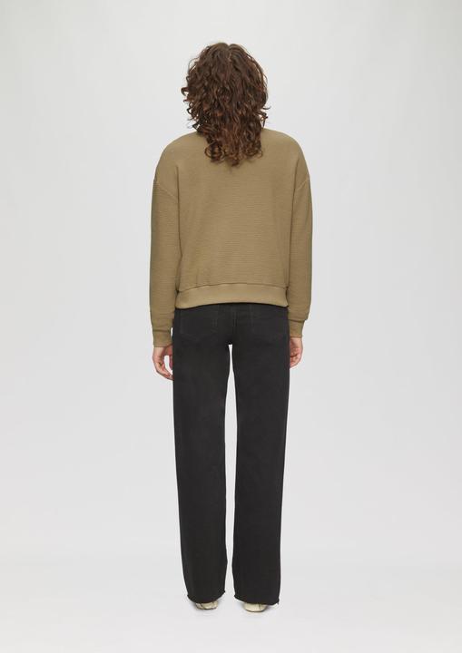 Produktbild s.Oliver Sweatshirt Sweatjacke im Blouson-Style (S)