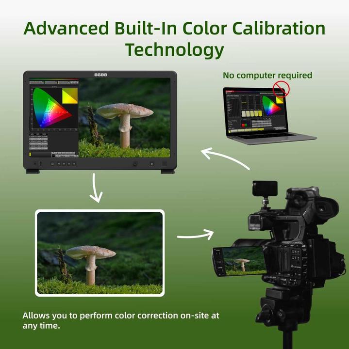 Productafbeelding Osee Field Monitor 21.5 inch High Brightness HDR - 1500 Nits (MEG (26M22SKIT00000) (21.50")