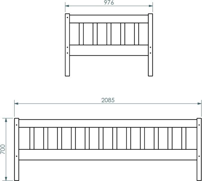 Produktbild Inter Link Sintro (90 x 200 cm)