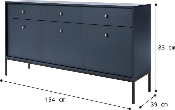 Produktbild Vente-unique Bogdan (154 x 39 x 83 cm)