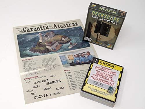 Immagine prodotto DV Giochi Deckscape - Fuga da Alcatraz