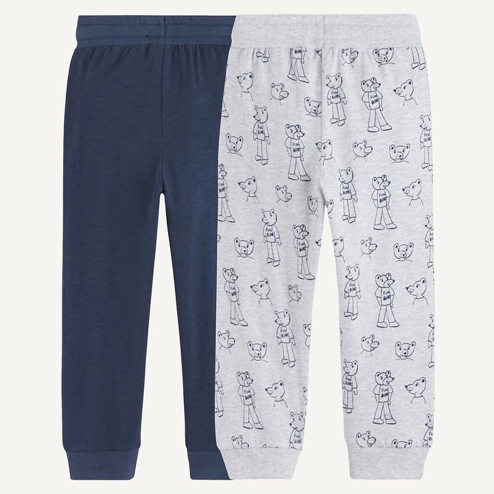 Produktbild La Redoute Collections 2er-Pack Joggpants aus Jersey mit Struktureffekt (98)