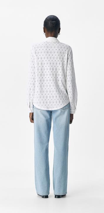 Produktbild Object Broderie Anglaise Hemd (L)