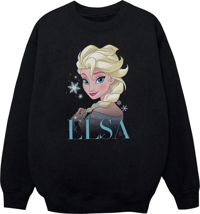 Produktbild Disney Frozen Elsa Snowflake Portrait Sweatshirt Jungen (140, 146)