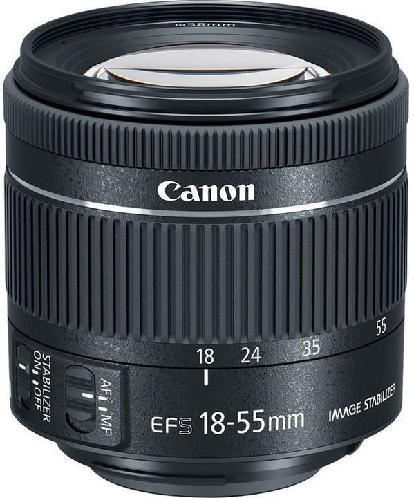 Produktbild Canon EF-S 18-55mm f/4.0-5.6 IS STM (Canon EF-S, APS-C / DX)