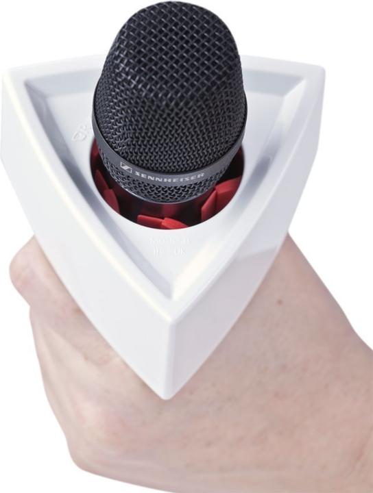 Actual product image Rycote Single Triangular White Mic Fl