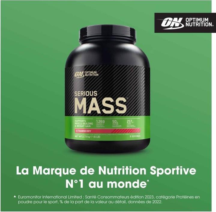 Produktbild Optimum Nutrition Serious Mass (Erdbeere, 1 x, 2722 g)