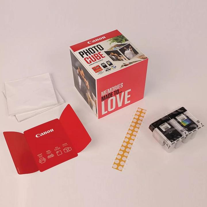 Produktbild Canon Ink/5x5 Phot Paper PP-201 40sheets+ (M, C, Y, BK)
