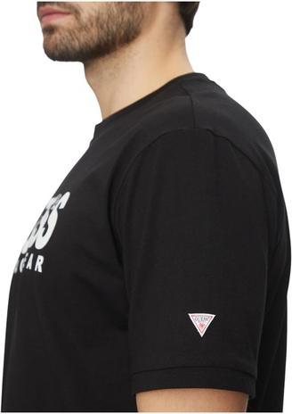 Actual product image Guess Herren T-Shirt Logo Tee Schwarz (M)