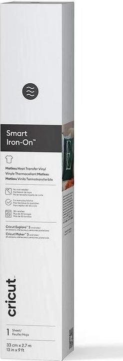 Produktbild Cricut Smart Iron-on 33x273cm 1 sheet (White)