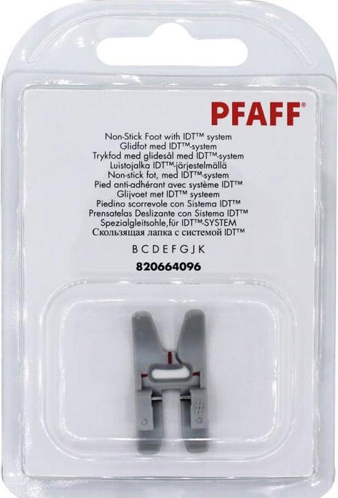 Pfaff Spezialgleitsohle fuer IDT™ für Gruppe B C D E F G J K L