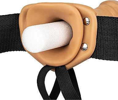 Image du produit RealRock Vibrating Hollow Strap-on No Balls - 6" / 15,5 cm