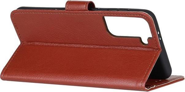 Image du produit MU Classic Série de couvertures de livres en cuir litchi (Samsung Galaxy S21+)