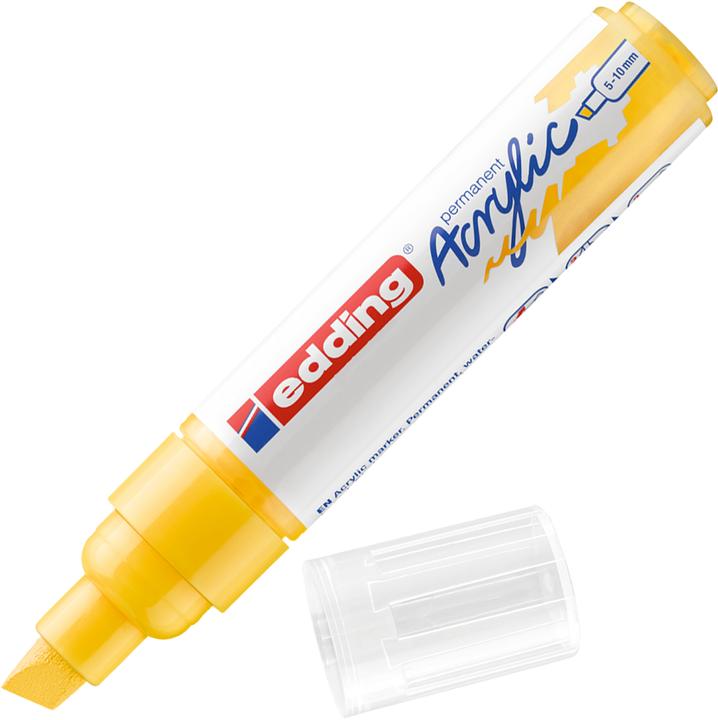 Immagine prodotto Edding Marcatore acrilico 5000 Wide (Giallo, 10 mm, 1 x)
