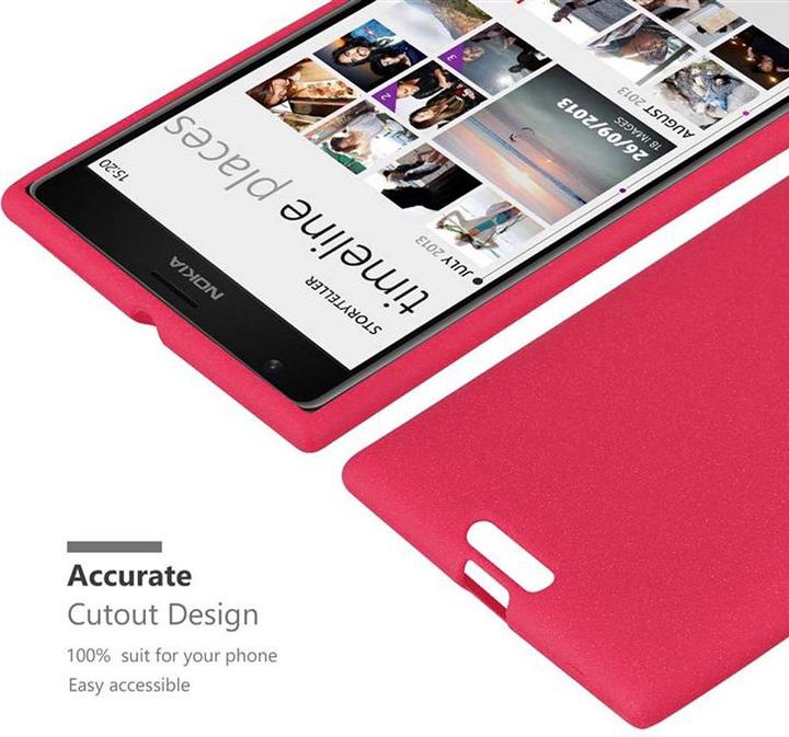 Produktbild Cadorabo TPU Frosted Cover (Nokia Lumia 1520)