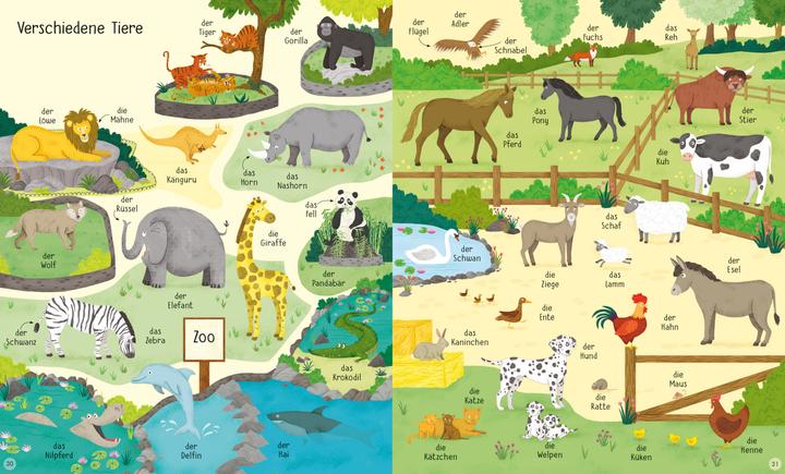 Actual product image Mein grosses Buch der 1000 Wörter (German, 2022)