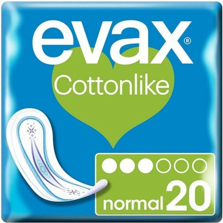 Evax Cottonlike Normal Damenbinden 20 Stück (20 x, Damenbinden)