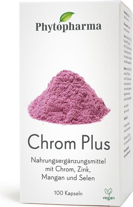 Actual product image Phytopharma Chrom Plus Kaps 100 (100 pcs., Capsules, Pills)
