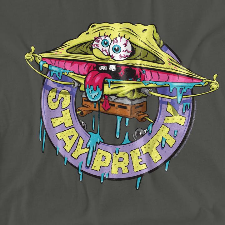 Immagine prodotto Spongebob Squarepants Stay Pretty Maglietta Adulto Unisex (S)