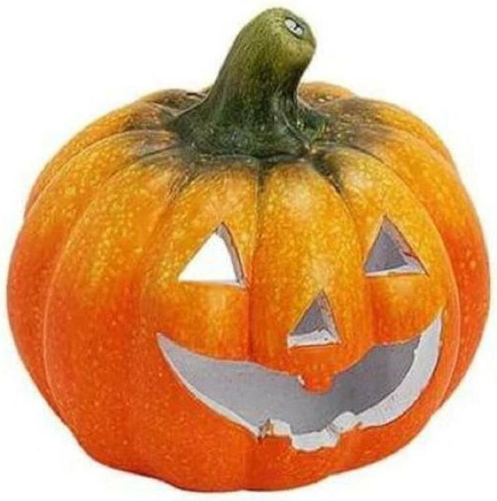 G. Wurm Figurine d'Halloween citrouille 1 pièce (1 x, 14 x 14 x 13 cm)