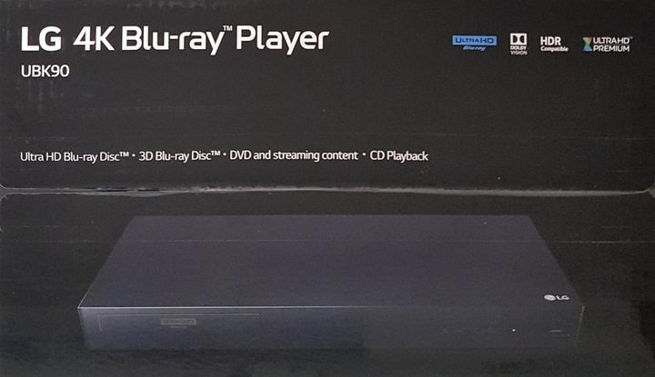 Actual product image LG Ubk90 (Bluray Player)
