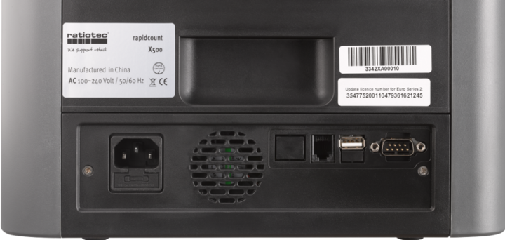 Produktbild ratiotec rapidcount X 500 (Geldscheinzähler)