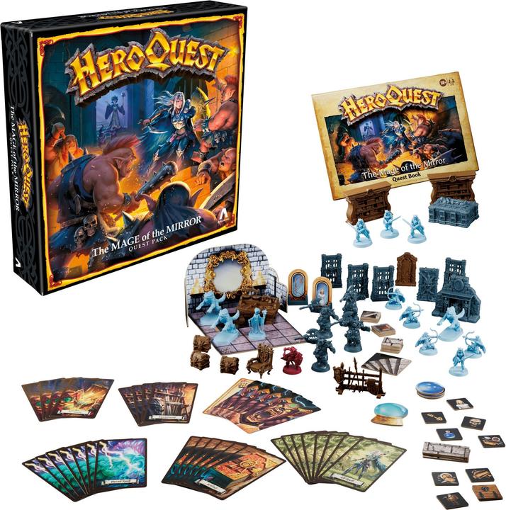 Produktbild Hasbro Heroquest The Mage of the Mirror Quest (Englisch)
