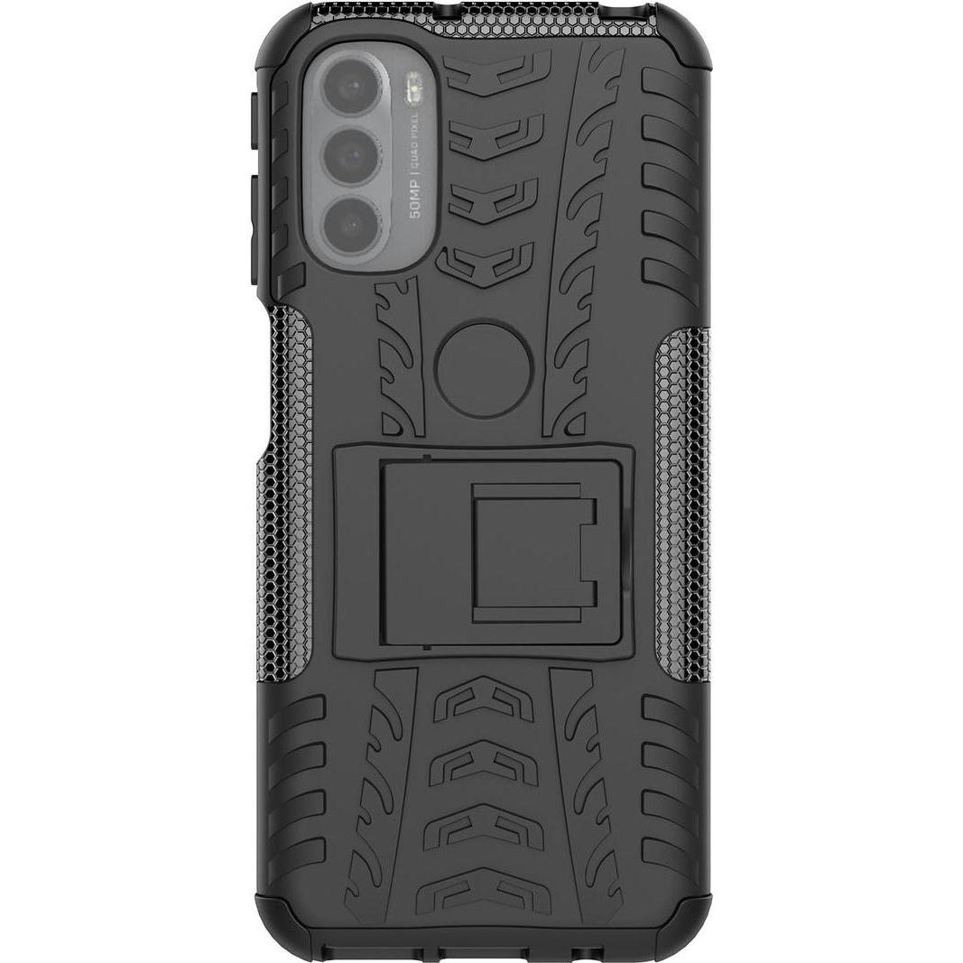 Thumbnail - König Design Hülle Handy Schutz für Motorola Moto G31 / G41 Case Cover Bumper Etuis Halter (Motorola Moto G31, Motorola ...