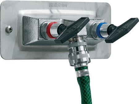 Produktbild FM Mattsson gårdposteventil koldt og varmt vand 400 mm