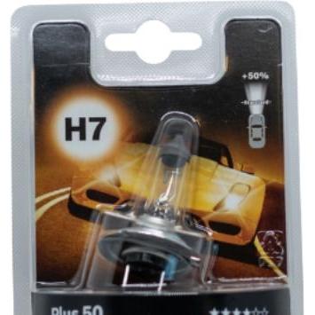 Bosch Home & Garden, Illuminazione auto, GLL H7 Plus50