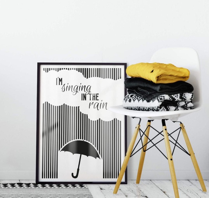 Produktbild Trenddeko I'm singing in the rain (30 x 40 cm)